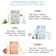 Load image into Gallery viewer, Hot Sale ! 1Set Of 9 PCS Perfume Gift Set for Women, Mini Scent Fragrances Spray Perfume for Girls Valentine's Day Gift (city)
