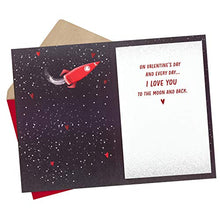 Load image into Gallery viewer, Hallmark Valentines Day Card for Significant Other (Favorite Place in The Universe, Astronauts)
