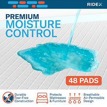 Load image into Gallery viewer, Incontinence Bed Pads [48 Pack] Underpads 30 x 36 Disposable Ultra-Heavyweight Super Absorbent &amp; Waterproof, Patient Repositioning [375 lbs.] Maximum Strength Breathable Backsheet for Skin Protection
