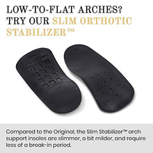 Load image into Gallery viewer, Natural Foot Orthotics Original Stabilizer for Medium to High Arches – Arch Support Shoe Insoles/Inserts for Plantar Fasciitis Relief | Good for Feet, Legs, Back, Heel &amp; Joint Pain | Made in USA
