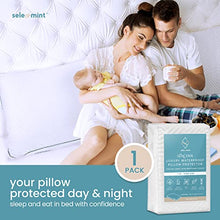 Load image into Gallery viewer, SenCool Waterproof Pillow Protector, King Size 20 x 36 inch, Hotel Quality, Premium Cooling Fabric with Breathable Gusset, Zippered Pillow Cases, Noiseless Pillow Encasement, Soft Smooth Pillow Cover
