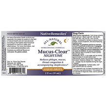 Load image into Gallery viewer, Native Remedies Complete Mucus-Clear ComboPack for 24 Hour Relief of Mucus &amp; Phlegm Congestion
