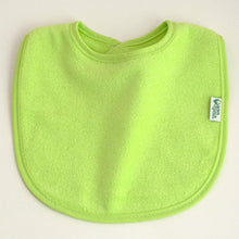 Load image into Gallery viewer, green sprouts Stay-Dry Baby Bibs (10 Pack) Waterproof Protection, Adjustable Hook-&amp;-Loop Closure, Machine Washable
