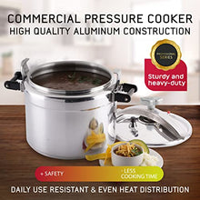 Load image into Gallery viewer, Universal 15.8 Quart / 15 Liter Professional Pressure Cooker, Heavy-Duty Aluminum Construction with Multiple Safety Systems, Commercial Canner Ideal for Industry Usage
