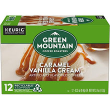 Load image into Gallery viewer, Green Mountain Coffee Roasters Caramel Vanilla Cream Keurig K-Cup Coffee, 12 ct
