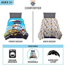 Load image into Gallery viewer, Franco Kids Bedding Super Soft Microfiber Reversible Comforter, Twin/Full, Paw Patrol
