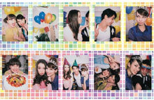 Load image into Gallery viewer, Fujifilm Instax Mini Film Rainbow - Staind Glass - Shiny Star Film -10 Sheets X 3 Assort (Taketori Store Original Goods with Instructions)
