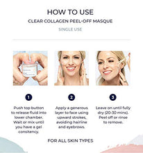 Load image into Gallery viewer, Anti Aging Peel Off Collagen Face Mask For All Skin Types By Alana Mitchell Instantly Reduces Wrinkles &amp; Fine Lines - Tightening Firming Smoothing &amp; Toning - All Natural (Two Pack)
