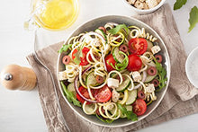 Load image into Gallery viewer, Brieftons 5-Blade Spiralizer (BR-5B-02): Strongest-and-Heaviest Duty Vegetable Spiral Slicer, Best Veggie Pasta Spaghetti Maker for Low Carb/Paleo/Gluten-Free, With Extra Blade Caddy &amp; 4 Recipe Ebooks
