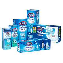 Load image into Gallery viewer, Clorox ToiletWand Disinfecting Refills, Disposable Wand Heads, blue Original, 30 Count
