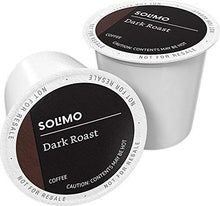 Load image into Gallery viewer, Amazon Brand - 100 Ct. Solimo Dark Roast Coffee Pods, Compatible with Keurig 2.0 K-Cup Brewers
