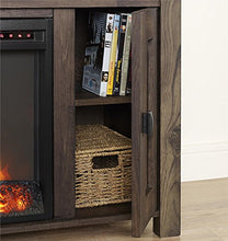 Load image into Gallery viewer, Ameriwood Home Farmington Electric Fireplace TV Console for TVs up to 50", Rustic
