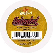 Load image into Gallery viewer, Guy Fieri Flavortown Roasts Decaffeinated Coffee Pods, Unleaded Medium Roast Decaf Coffee, Single Serve Cups for Keurig K Cup Brewers, 24 Count
