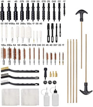 Load image into Gallery viewer, GLORYFIRE Universal Gun Cleaning Kit Hunting Handgun Shot Gun Cleaning Kit for All Guns with Case Travel Size Portable Metal Brushes
