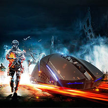 Load image into Gallery viewer, VicTsing Wireless Gaming Mouse with Unique Silent Click, Breathing Backlit, 2 Programmable Side Buttons, 2400 DPI, Ergonomic Grips, 7-Button Design- Black
