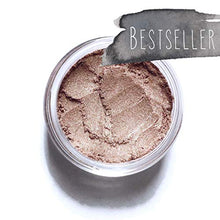 Load image into Gallery viewer, Metallic Rose Gold Vegan Mineral Eyeshadow
