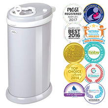 Load image into Gallery viewer, Ubbi Steel Odor Locking, No Special Bag Required Money Saving, Awards-Winning, Modern Design Registry Must-Have  Diaper Pail, Gray
