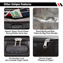 Load image into Gallery viewer, FLAYPAL Fireproof and Waterproof Document Bag with Lock and Interior Zipper Pouch. U.S Patented Design &amp; 4 Layers Material. Fire Safe Storage for Important Documents, Files &amp; Valuables, 16"x12.6"x6.5"
