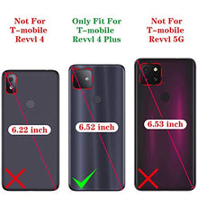 Load image into Gallery viewer, FANUBA for T-Mobile Revvl 4 Plus Wallet Phone Case, PU Leather with Viewing Stand Wrist Strap Card Holders [Flip Folio Cover ] for T-Mobile Revvl 4 Plus - Black
