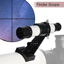 Load image into Gallery viewer, Telescopes for Adults, 70mm Aperture and 700mm Focal Length Professional Astronomy Refractor Telescope for Kids and Beginners - with EQ Mount, 2 Plossl Eyepieces and Smartphone Adapter
