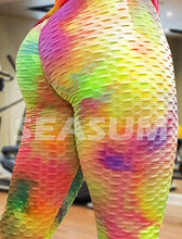 Load image into Gallery viewer, SEASUM Women's High Waist Yoga Pants Tummy Control Slimming Booty Leggings Workout Running Butt Lift Tights S
