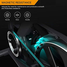 Load image into Gallery viewer, HouseFit Indoor Cycling Stationary Exercise Bike - Cycle Bike with Magnetic Resistance, Quiet Belt Drive and LCD Monitor &amp; Comfortable Seat Cushion
