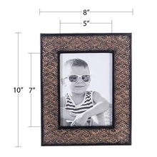 Load image into Gallery viewer, Creative Scents Dublin Set of 2 Candle Holders and Matching 5 X 7 Picture Frame - Home Decor Centerpiece for Fireplace, Desktop, Living or Dining Room Table, Coffee Table Mantle Decor (Coffee Brown)
