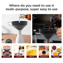 Load image into Gallery viewer, ChowThink Resin 3D Printer Nonstick Steel +Teflon Funnel, Resin Liquid Filter Cup for SLA/DLP/LCD UV Resin, Double-Strainer Filter for 3D/Industrial/Kitchen
