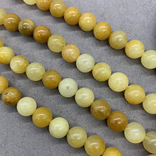 Load image into Gallery viewer, Yellow Aventurine Beads 10mm Round Loose Natural Stone DIY for Jewelry (Yellow Aventurine, 10mm(≈37pcs))
