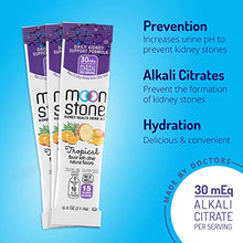 Load image into Gallery viewer, Moonstone Nutrition | Hydration Powder Packets and Supplement for Kidney Support, Function and Protection | 15 Pack, Tropical
