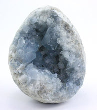 Load image into Gallery viewer, Crystal Allies Specimens: Natural Blue Celestite Crystal Cluster from Madagascar - 1lb to 2lb

