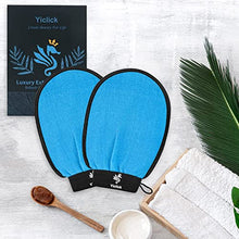 Load image into Gallery viewer, 2022 Upgrade Exfoliating Glove Mitt, Exfoliating Body Scrubber for Shower Bath, Moroccan Body Scrub Gloves for Dead Skin Remover, Korean Exfoliate Mitts Body Exfoliator Sponge Loofah For Women Men
