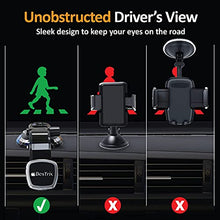 Load image into Gallery viewer, BESTRIX Magnetic Phone Car Mount Magnetic Car Cell Phone Holder Magnet Car Phone Holder Compatible iPhone 12 11 Pro Max/XS/XR/X/SE/8/7 Samsung Galaxy S20/S10/S9 &amp; All Smartphones (Dashboard)
