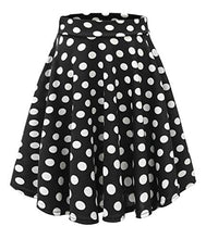 Load image into Gallery viewer, Urban CoCo Women's Basic Versatile Stretchy Flared Casual Mini Skater Skirt (L, Long-5)
