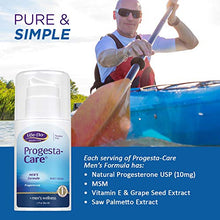 Load image into Gallery viewer, Life-Flo Progesta-Care Mens Formula | Natural Progesterone USP Cream For Optimal Balance | With MSM, Vit E, Grape Seed Extract | Unscented | 3oz
