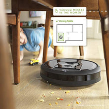 Load image into Gallery viewer, iRobot Roomba i7+ (7550) Robot Vacuum with Automatic Dirt Disposal-Empties Itself, Wi-Fi Connected, Smart Mapping, Works with Alexa, Ideal for Pet Hair, Carpets, Hard Floors, Black
