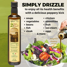 Load image into Gallery viewer, Papa Vince Olive Oil Extra Virgin - First Cold Press Family Harvest, Polyphenol Rich, Subtle Peppery Finish, Unrefined, High in Monounsaturated Fat, No Pesticides, No GMO, Keto, Paleo, Sicily, Italy
