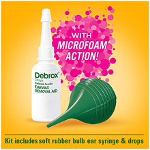 Load image into Gallery viewer, Debrox Earwax Removal Kit, Includes Drops and Ear Syringe Bulb, 0.5 Oz

