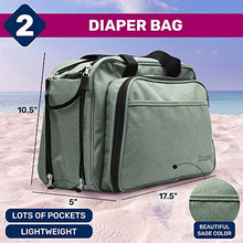 Load image into Gallery viewer, Scuddles 3-1 Portable Bassinet for Baby - Foldable Baby Bed - Travel Bassinet Functions As Diaper Bag And Changing Station - Easy Folding For Travel
