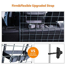 Load image into Gallery viewer, Adakiit Dog Barrier for SUV Car &amp; Vehicles, Adjustable Pet Barrier Car Gate Universal Fit Wire Mesh Dog Car Guard - Car Divider for Dogs Pets SUVs

