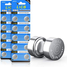 Load image into Gallery viewer, LiCB 20 Pack LR44 AG13 357 303 SR44 Battery 1.5V Button Coin Cell Batteries
