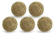 Load image into Gallery viewer, SmartyKat Catnip Kiss (Set of 5) Compressed Catnip Pure &amp; Potent Catnip Ball Cat Toys Value Pack
