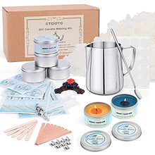 Load image into Gallery viewer, Candle Making Kit, Scented Candles Supplies DIY Gift for Kids, Adults, Beginners, DIY Craft Gift Kits Include Candle Melting Pot, Soy Wax, Centering Devices, Tins, Wicks, Stir Rod &amp; More
