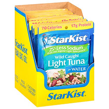 Load image into Gallery viewer, StarKist Reduced Sodium Chunk Light Tuna In Water, 2.6 Oz, Pack of 24
