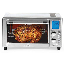 Load image into Gallery viewer, Emeril Everyday 360 Deluxe Air Fryer Oven, 15.1” x 19.3” x 10.4” with Accessory Pack, Silver

