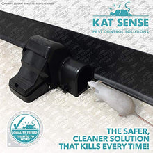 Load image into Gallery viewer, Kat Sense Covered Rat &amp; Chipmunk Traps, Prevents Accidental Triggering with Tunneled Design, Quick Humane Kill, Indoor 'N Outdoor Mouse Snap Traps
