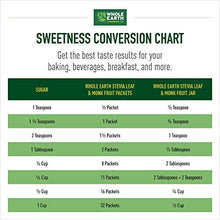 Load image into Gallery viewer, WHOLE EARTH Stevia &amp; Monk Fruit Plant-based Sweetener, 400 Packets
