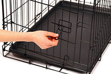 Load image into Gallery viewer, Carlson Pet Products SECURE AND FOLDABLE Single Door Metal Dog Crate, Small
