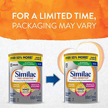 Load image into Gallery viewer, Similac Pro-Sensitive Non-GMO Infant Formula with Iron, with 2’-FL HMO, for Immune Support, Baby Formula, Powder, 34.9 oz, 3 Count (One-Month Supply)
