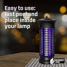 Load image into Gallery viewer, Exterminator's Choice - Indoor Glue Pad Refills - Works with Most Indoor Mosquito Lamps - Extra Sticky - Traps Mosquitos and Other Bugs - Pack of 16
